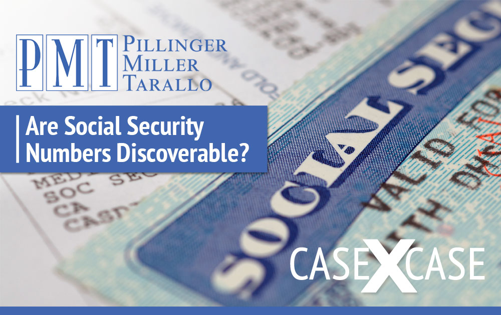 Are Social Security Numbers Discoverable