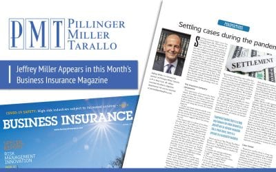 Jeffrey Miller Appears in this Month’s Business Insurance Magazine