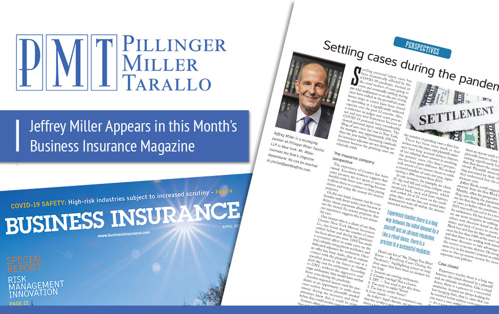 Jeff Miller Appears in Business Insurance
