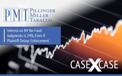 Interest on NY No-Fault Judgments Is 24%, Even if Plaintiff Delays Enforcement