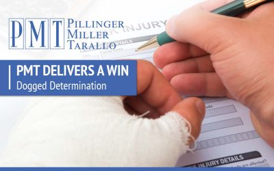 PMT Delivers a Win – Dogged Determination