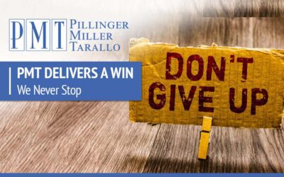 PMT Delivers a Win – We Never Stop